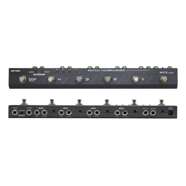 Hotone Patch Kommander 4-Channel Programmable Loop Switcher