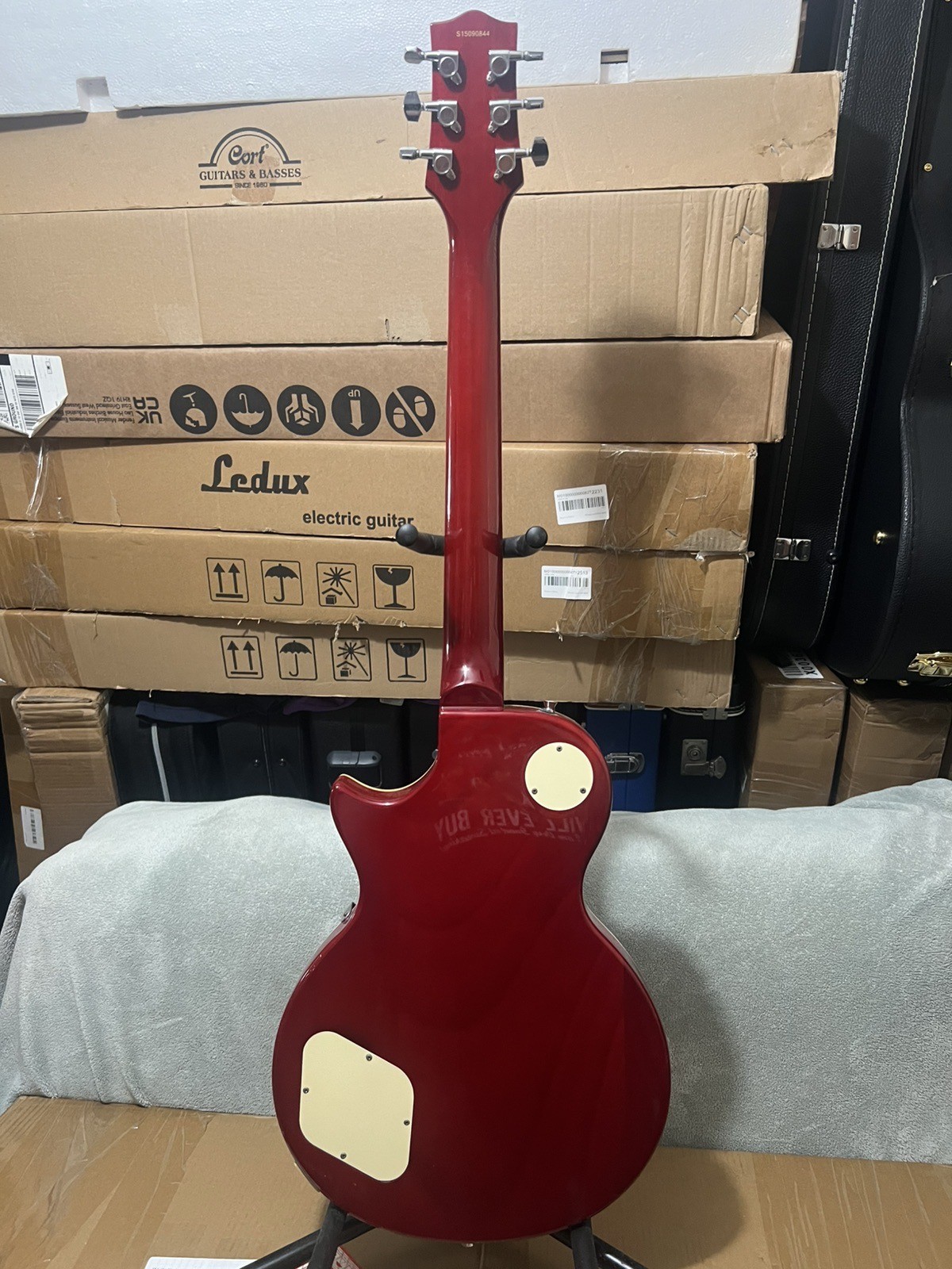 Jay Turser JT-220D Red Sunburst Guitar
