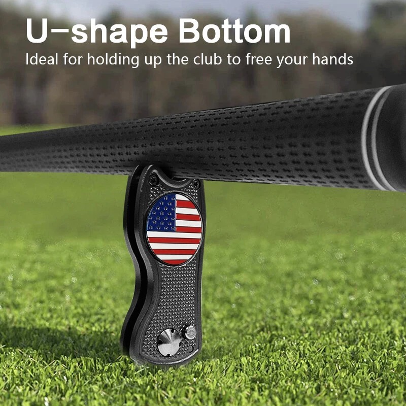 MLB Minnesota Twins Switchblade Divot Repair Tool With 2-Sided Golf Ball Marker
