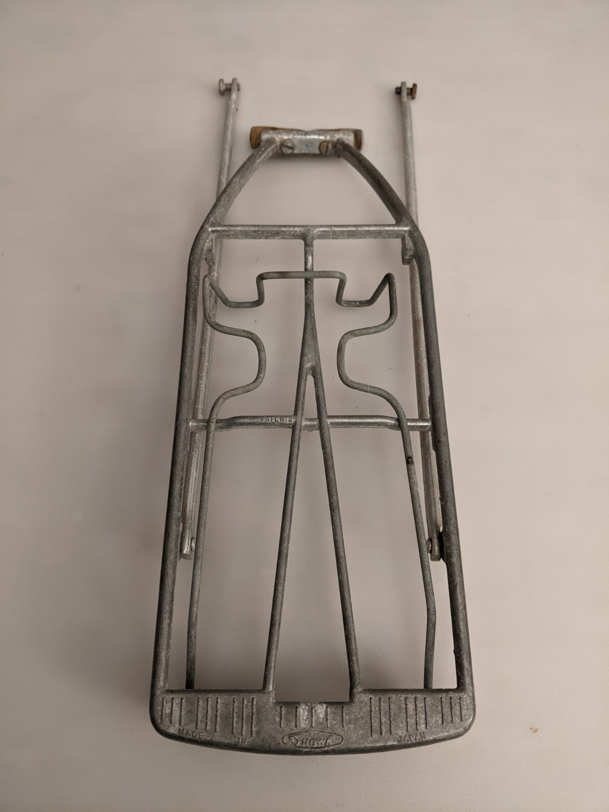 Original Vintage "Showa " Rear Bike Rack Spring Loaded, Rat Trap, Made in Japan