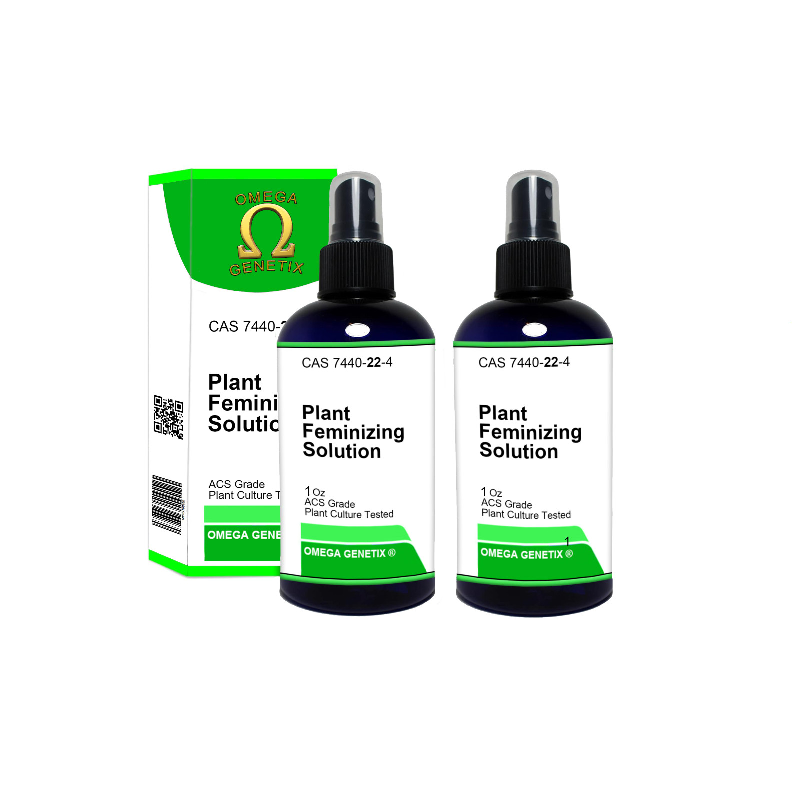 Plant Feminizing Spray, 1 Oz TWIN PACK SALE Omega Genetix™ L.L.C.