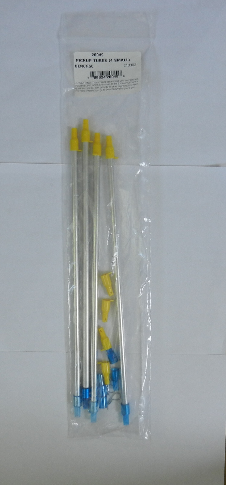 Dillon Precision Pickup Tubes; Pack of 4; SMALL; 20049