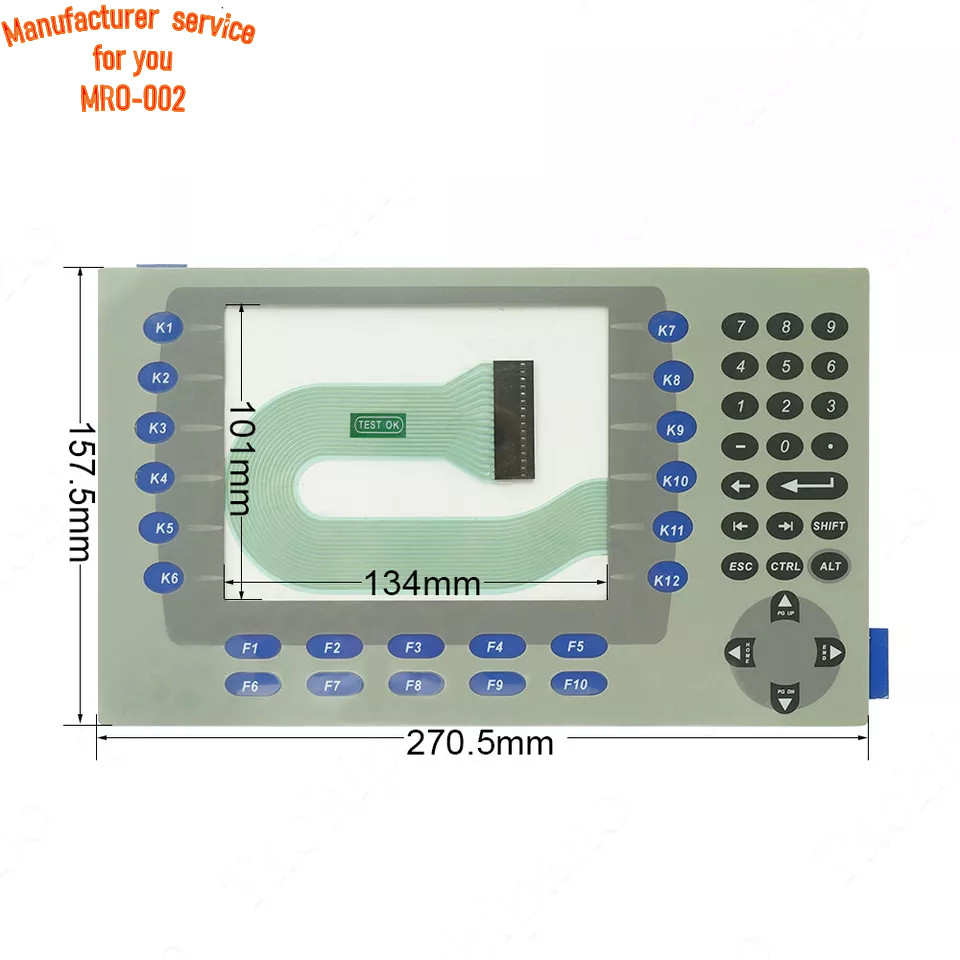 2711P-B7C15D6 Membrane Keypad for 2711P-B7C15D7 New Keyboard
