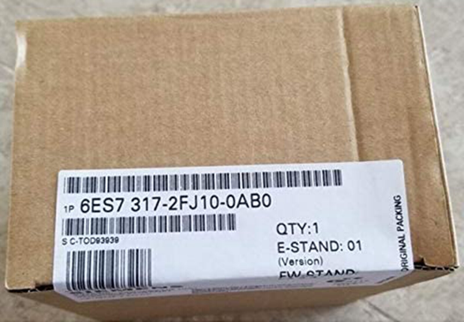 NEW SIEMENS 6ES7317-2FJ10-0AB0 6ES7 317-2FJ10-0AB0 CPU Module fedex or DHL