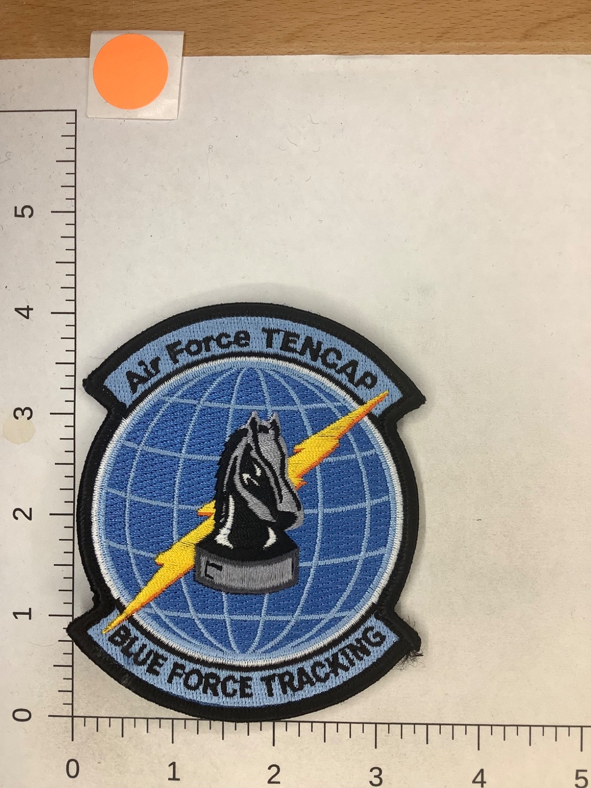 USAF TENCAP  BLUE FORCE TRACKING SQUADRON PATCH