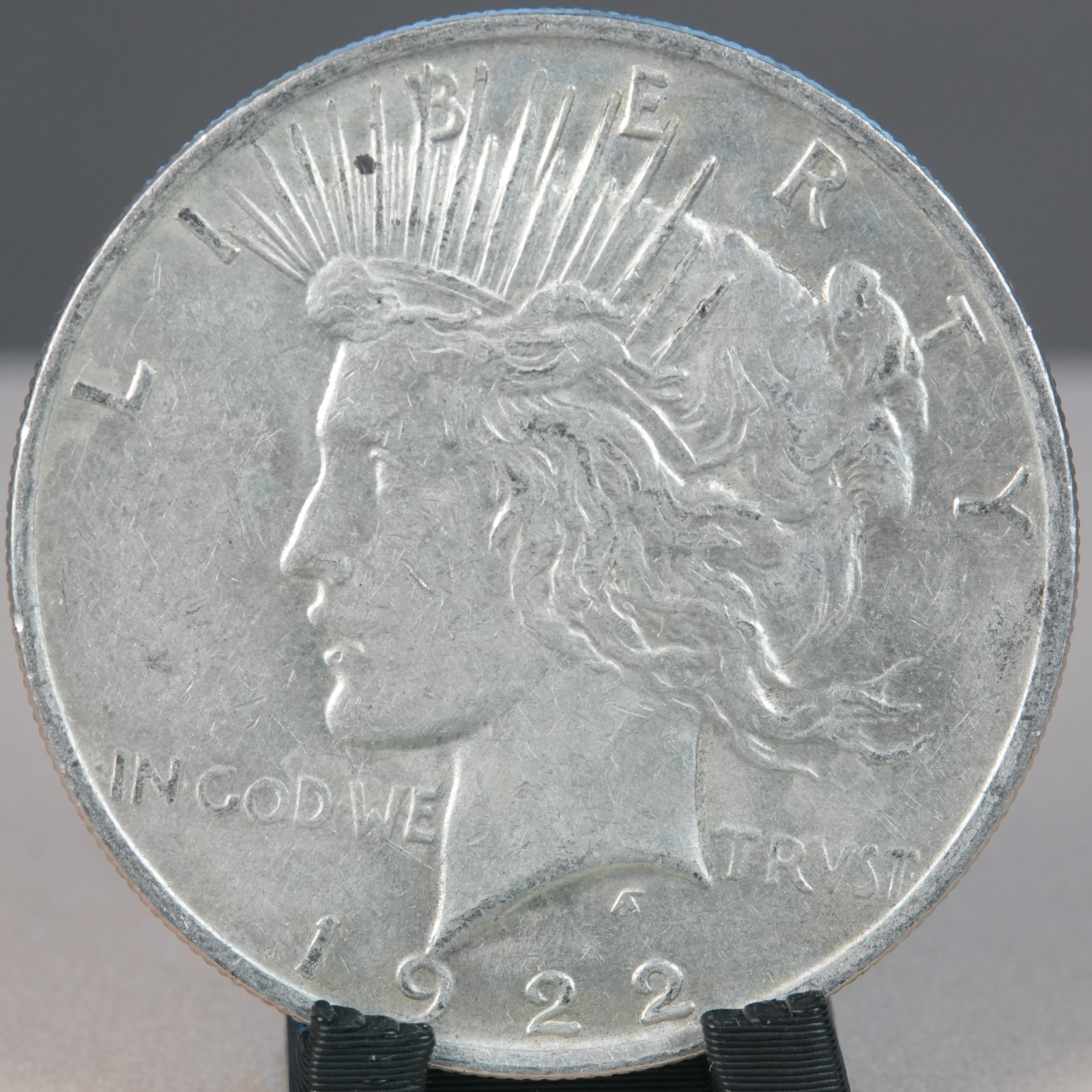1922 Peace Dollar, lightly circulated