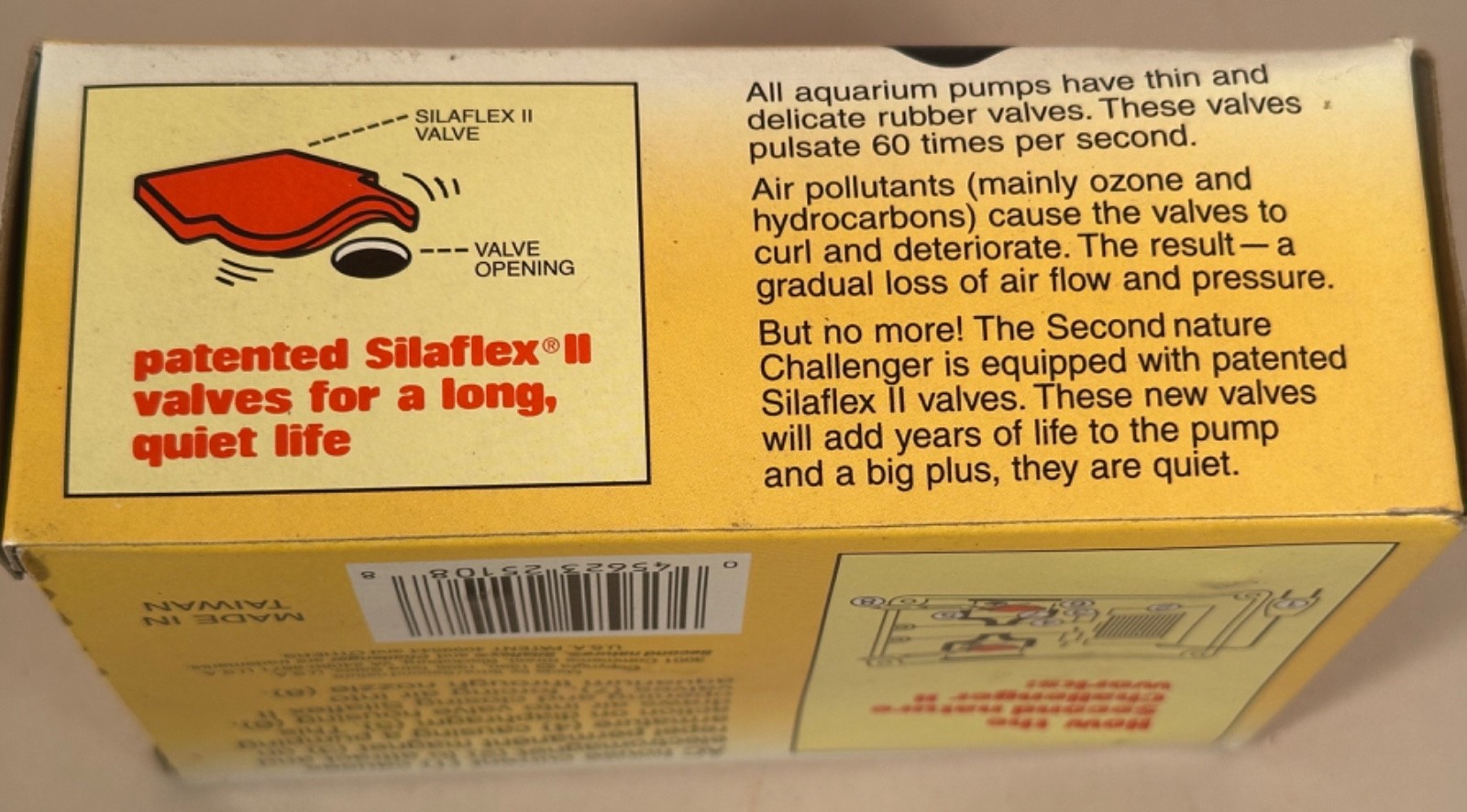 Aquarium Pump Challenger, Model II, Second Nature NOS