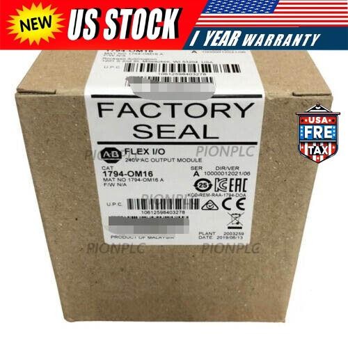 AB 1794-OM16 New IN BOX Flex 16 Point Digital Output Module Fast Shipping