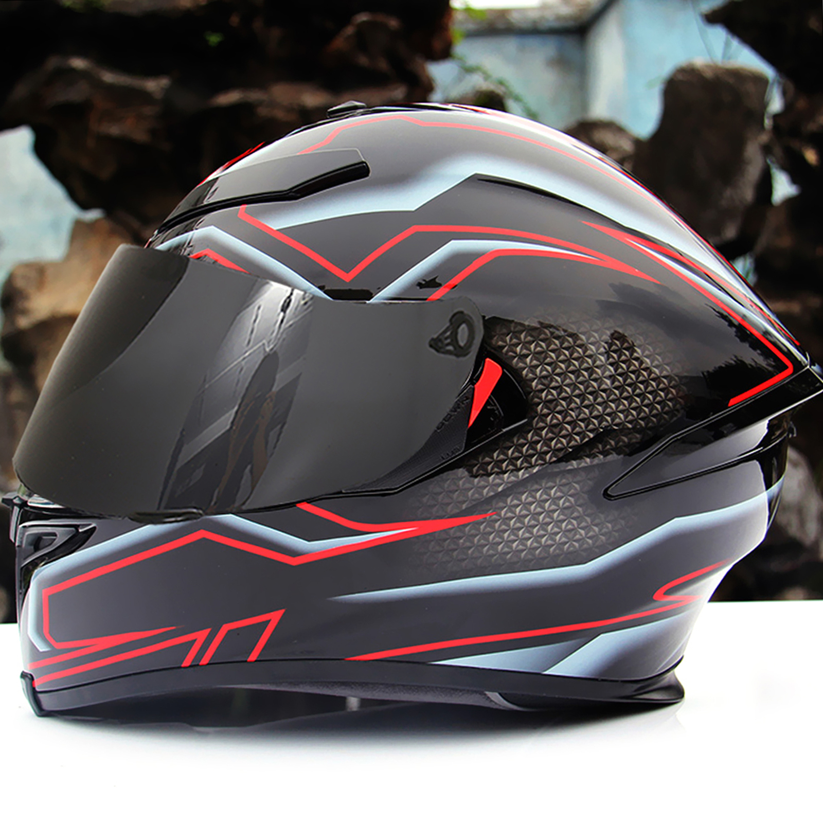 Motorcycle Wind Lens Visor Full Face Replacement for Moto D8K3