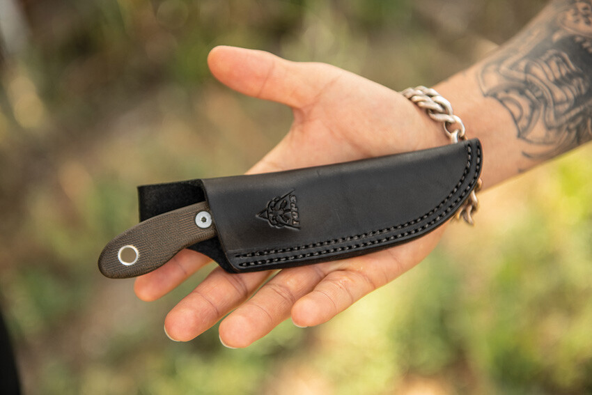 New TOPS Scandi Trekker Fixed Blade Knife STREK-3.5