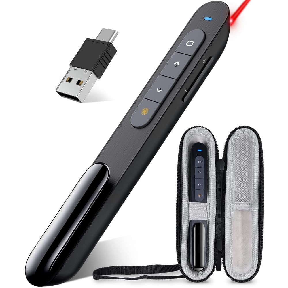 Presentation Clicker Case Wireless Presenter Remote Powerpoint Storage Bag