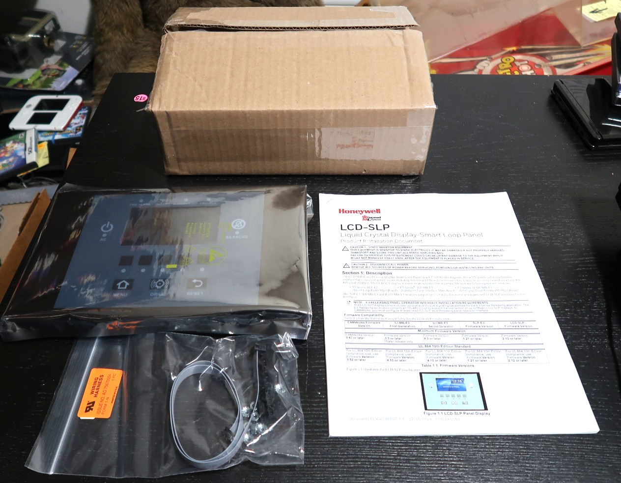 Gamewell-FCI LCD-SLP Fire Alarm LCD Display, Color, New Open Box, Free Shipping