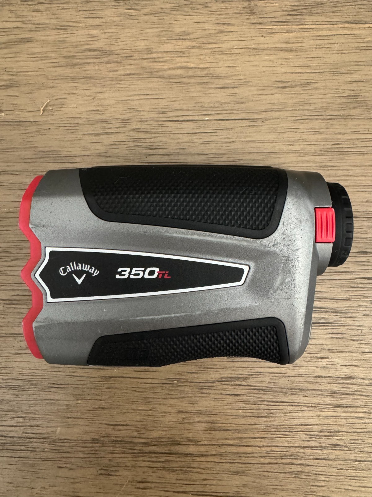 Callaway 350 TL Golf Rangefinder, Magna Hold, Gray Black Red