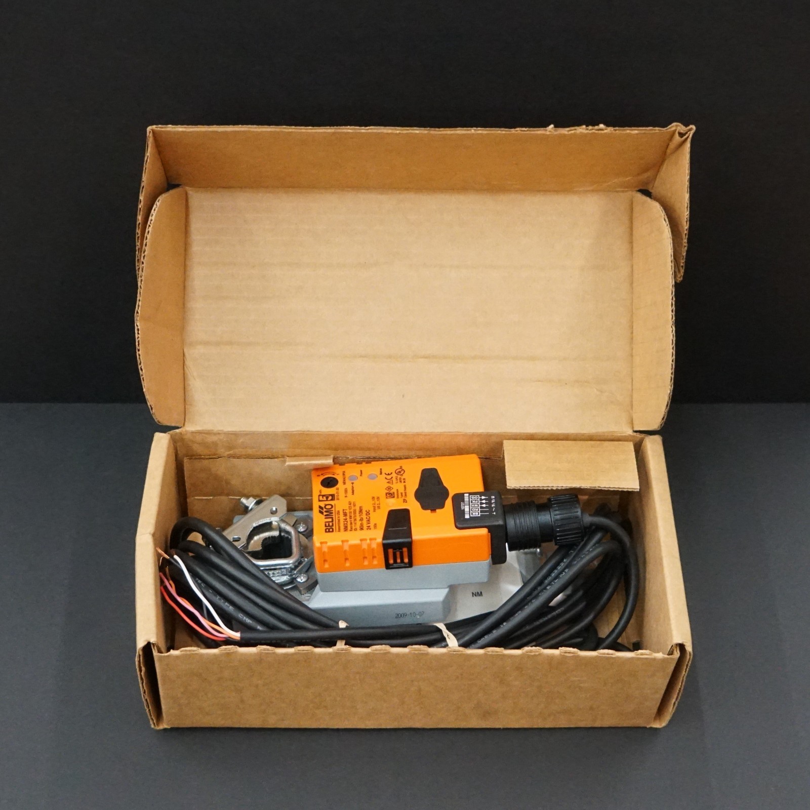Belimo NMX24-MFT Damper Actuator w/ 16ft Cable, 90in-lb, 24V AC/DC
