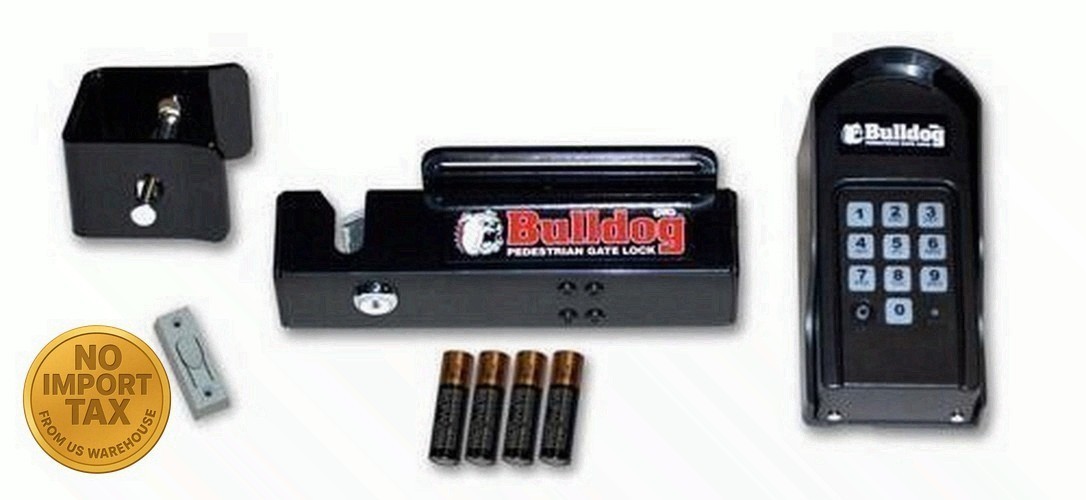 GTO Automatic Pedestrian Gate Lock FM145 Bulldog Security Lock MMule Operators
