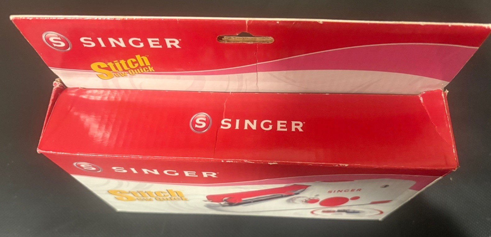 Stitch Sew Quick by Singer Hand Held - tested/working. with thread/accessories