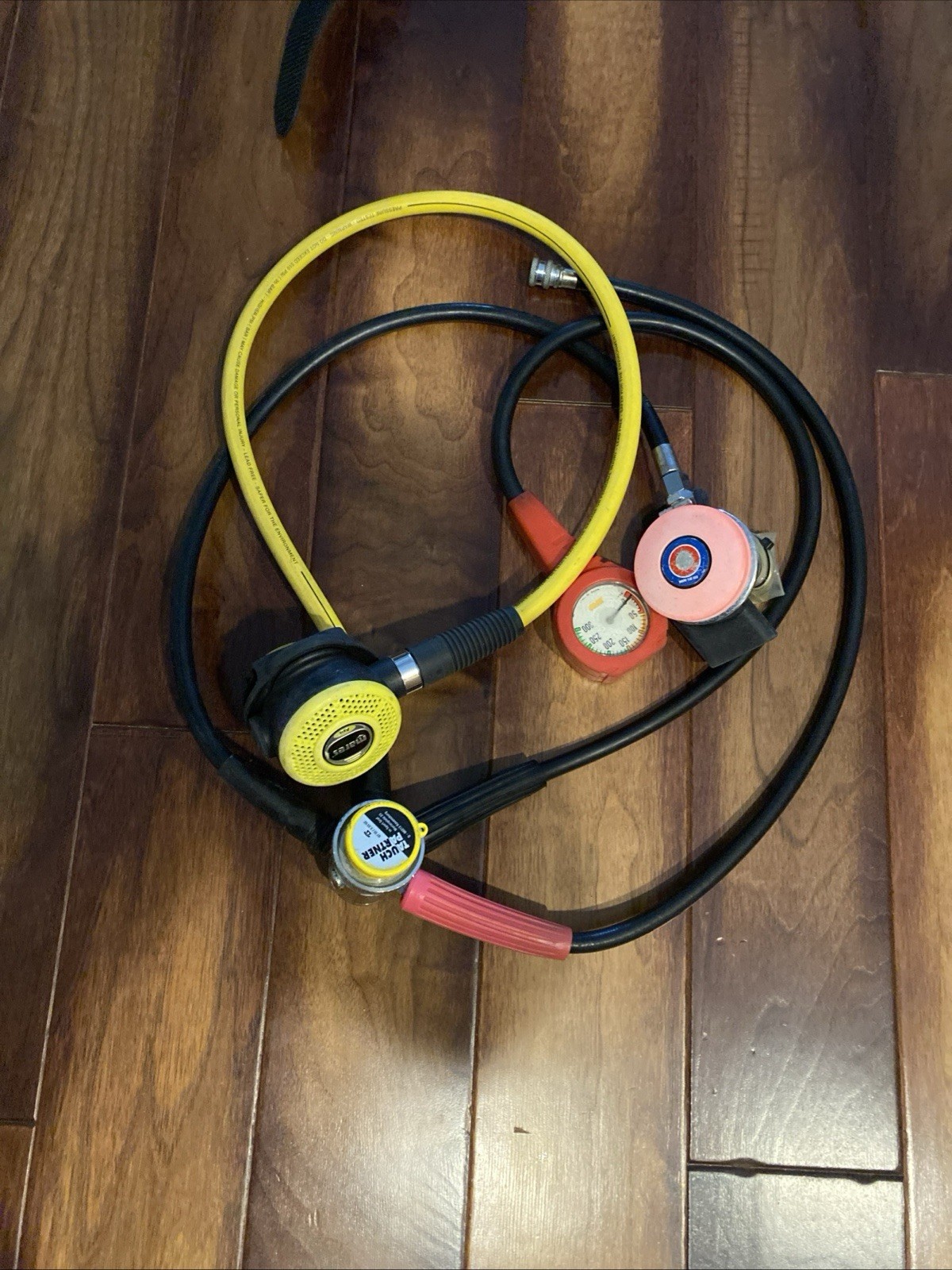 Mares Scuba Regulators With Depth Gauge. Untested