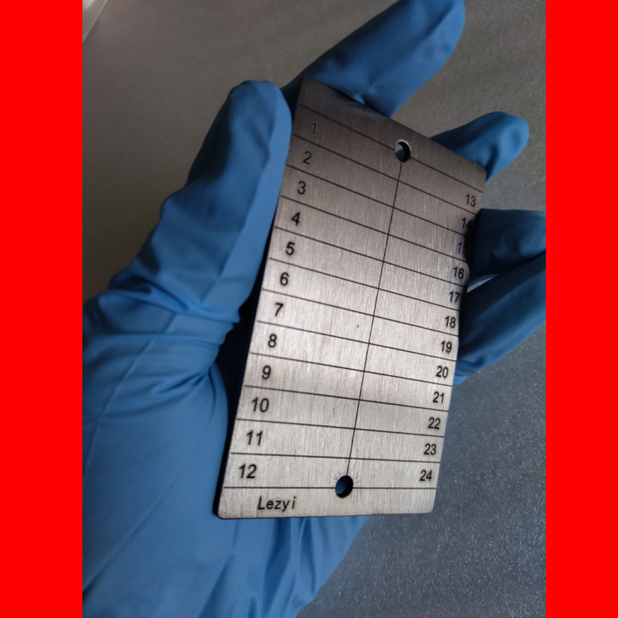 Lezyi Titanium Plate Seed Phrase Kit DIY Crypto Cold Wallet Recovery
