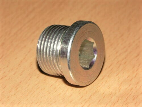 Sensor Port Blanking Plug Bolt Metric M20 x 1.5mm Hex Socket DIN908-ST-M20x1,5-A