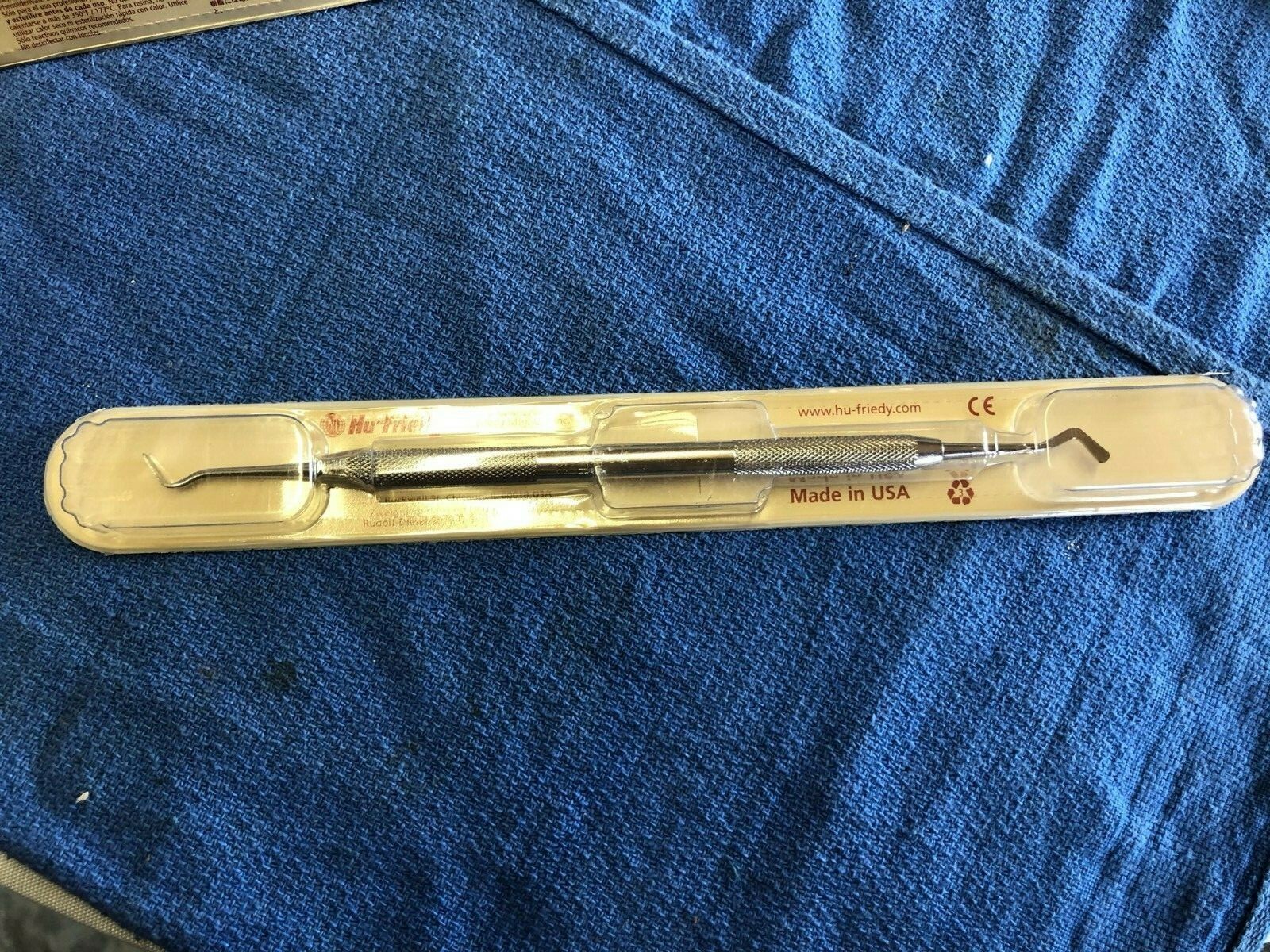 Dental Instrument Hu-Friedy #1/2 TRICO DE Plastic Filling Instrument