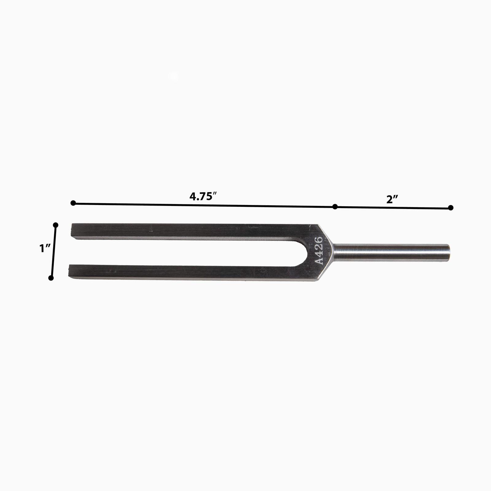 Tuning Fork, 426A Made from High Quality Aluminum.