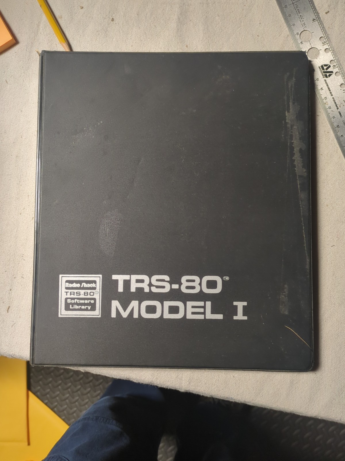 TRS-80 Model I Cassette Binder 26-1506