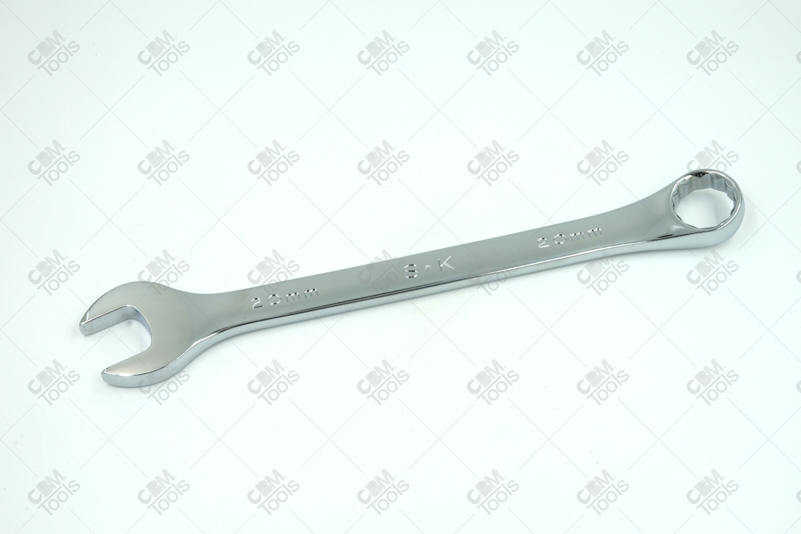 SK Hand Tools 88320 20mm 12pt Chrome Metric Combination Wrench NewUSA Made