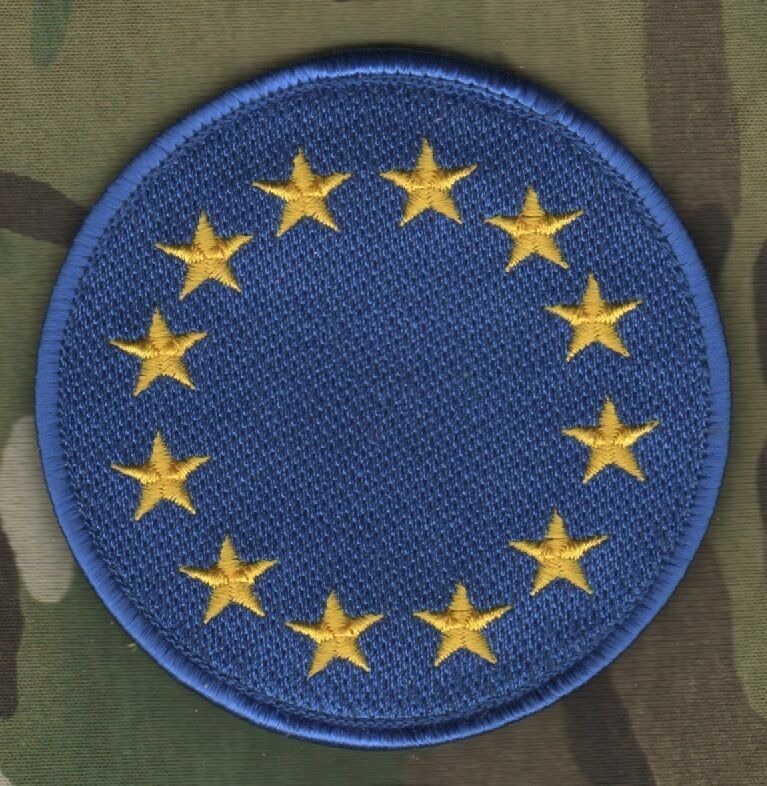 NATO OTAN COALITION SP OPS JTF OPERATOR velkrö INSIGNIA: European Union EU Flag