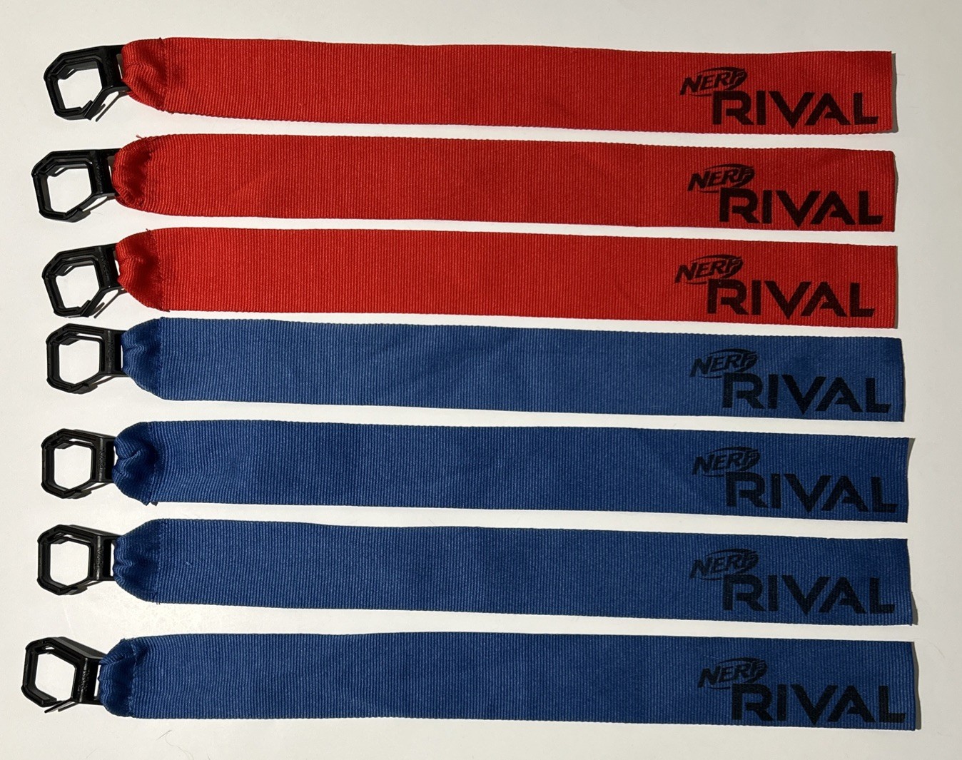 Nerf Rival lot of 7 Team Red & Blue Replacement Flags