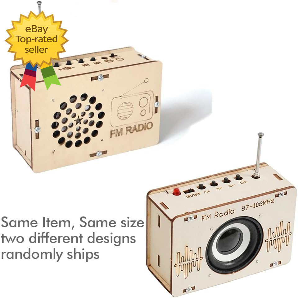 STEM Science Kit DIY Radio Building Electronics Project Toy for Kids LearningKit