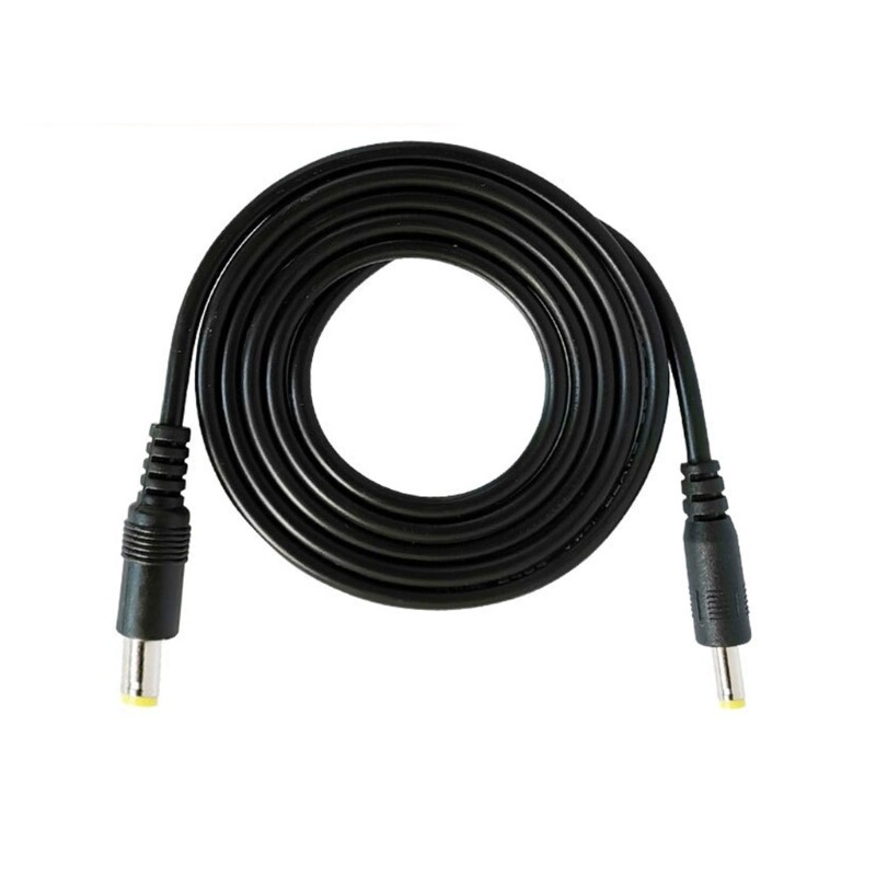DC4017 to DCDC5521/DC5525 Double Male Head Cable for Router, Camera, LED Lights,