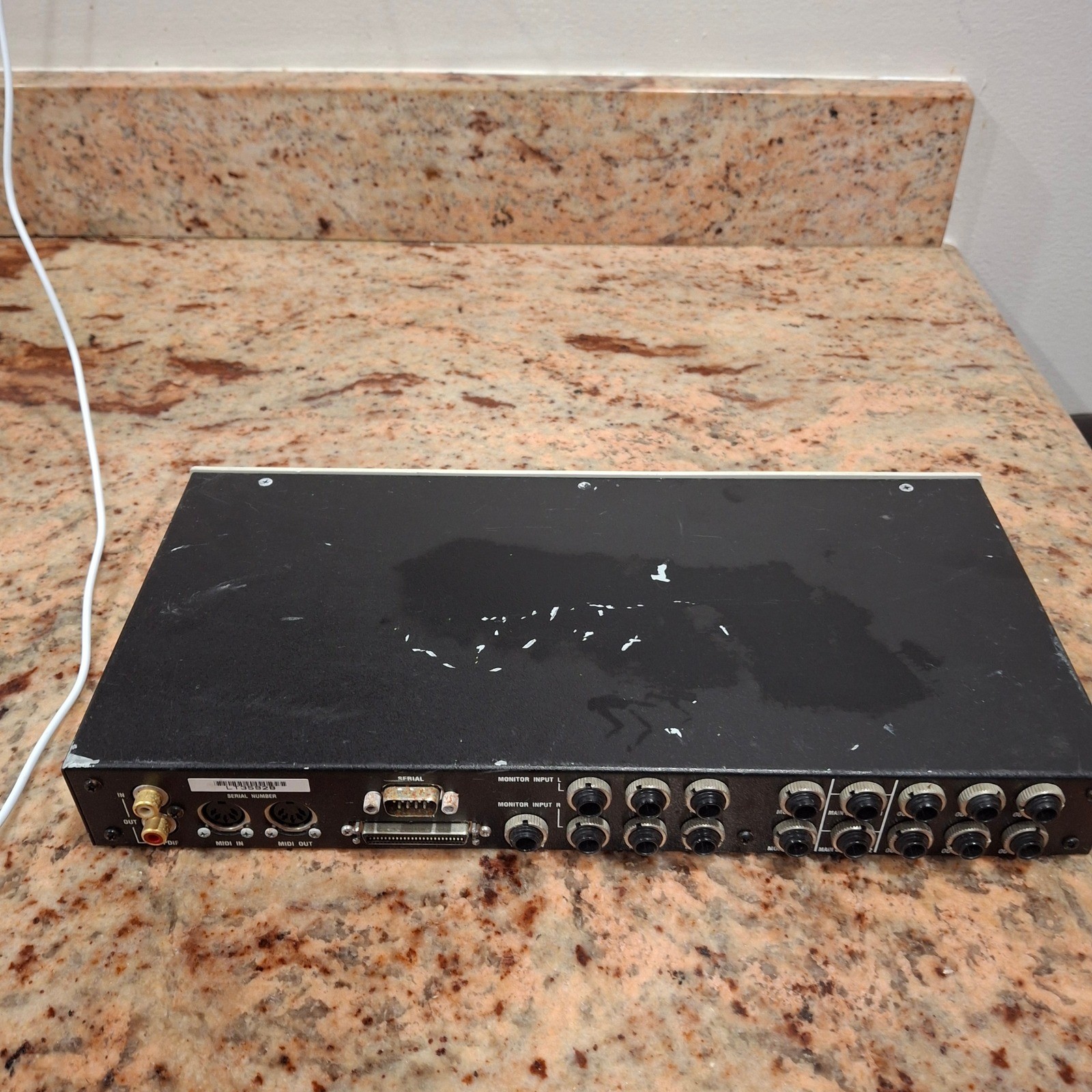 Digidesign Digi 001 PCI Audio Interface Blue Silver 2-Channel Preamp MIDI I/O