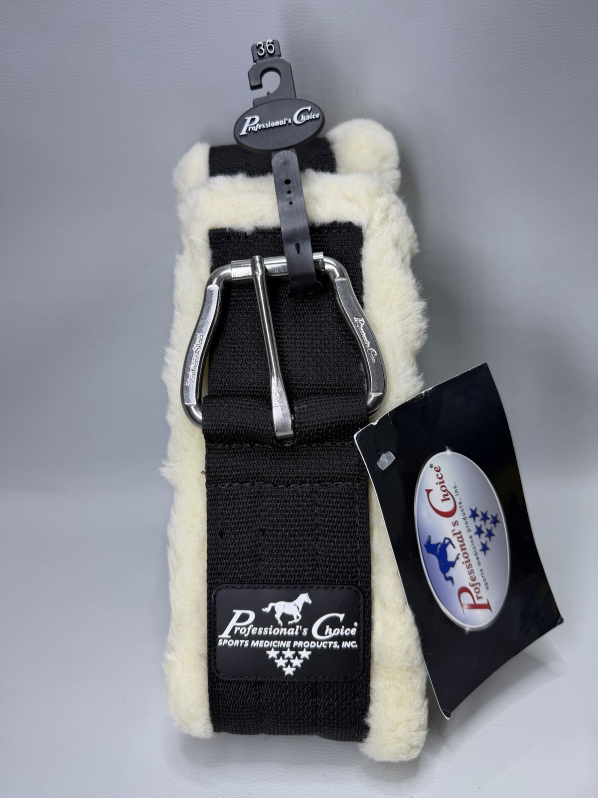 New 36 in. Professionals Choice Equine Merino Wool SMX  Western Cinch