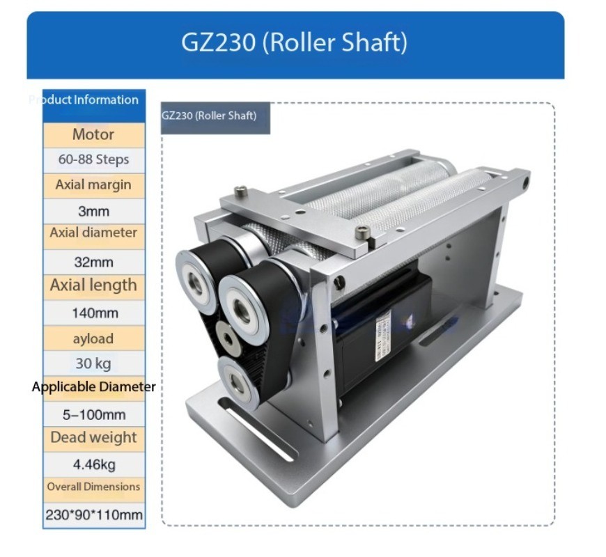Rotary Turntable Marking Machine with Large Roller-Type Rotary Marking Axis