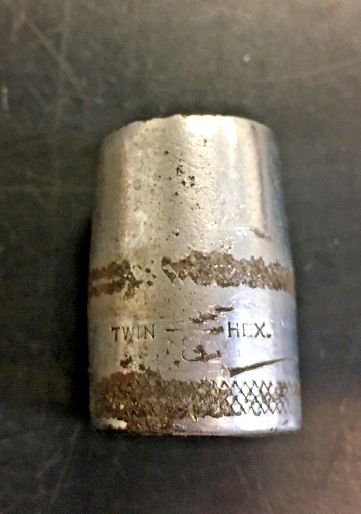 TWIN HEX, 5/8" Socket, 12 Point, 1/2" Drive, USA
