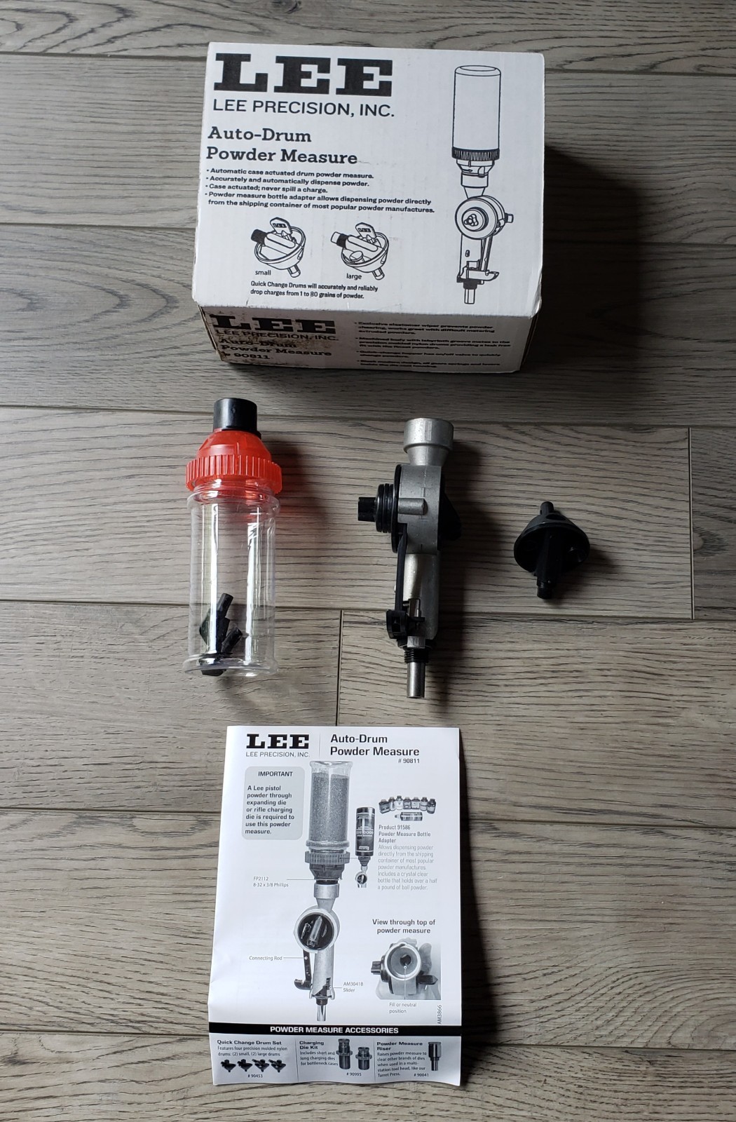 Lee Precision 90811 Auto-Drum Powder Measure