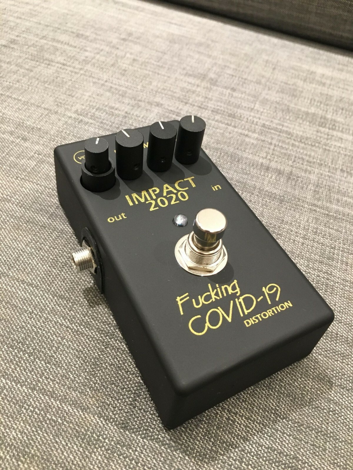 IMPACT2020 Distortion Guitar Stompbox Pedal Limited Edition