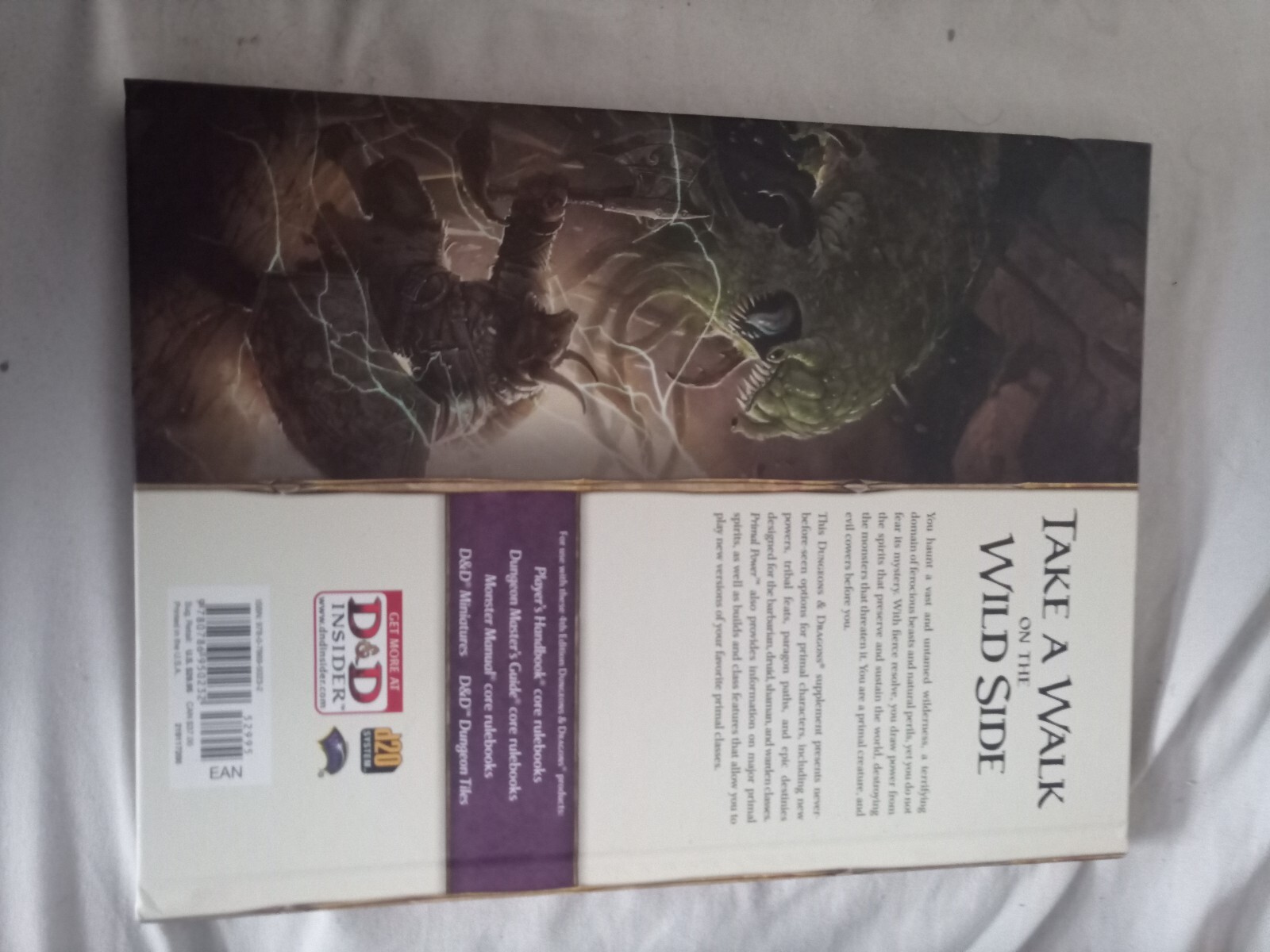 Dungeons & Dragons, RPG Supplement - Primal Power (Barely Used)