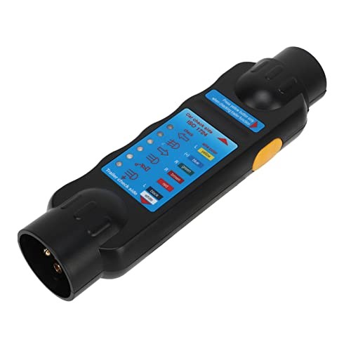Trailer Plug Socket Tester, Trailer Socket Tester 7 Pin Electrical Tow Bar #1