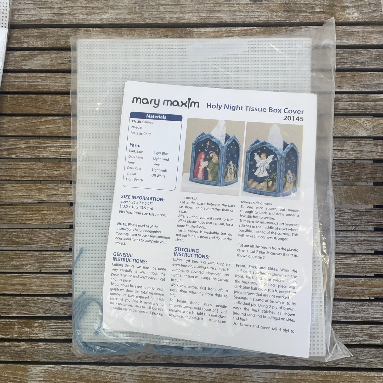 Lot of 4 Mary Maxim Holiday & Sail Boat Plastic Canvas Tissue Box Covers New