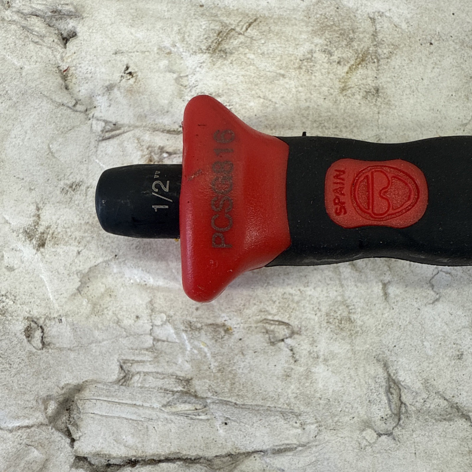 Snap-On Tools RED Soft Grip LONG Punch & Chisel PPSGL103 PCSG816