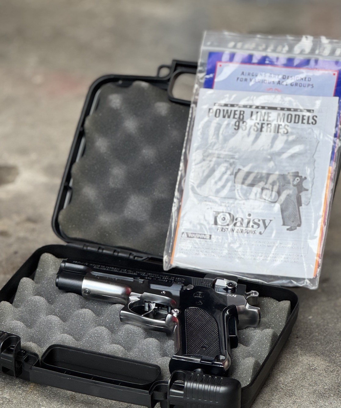 Daisy Power Line Model 93 series - w/Case & Instructions : TESTED ✅