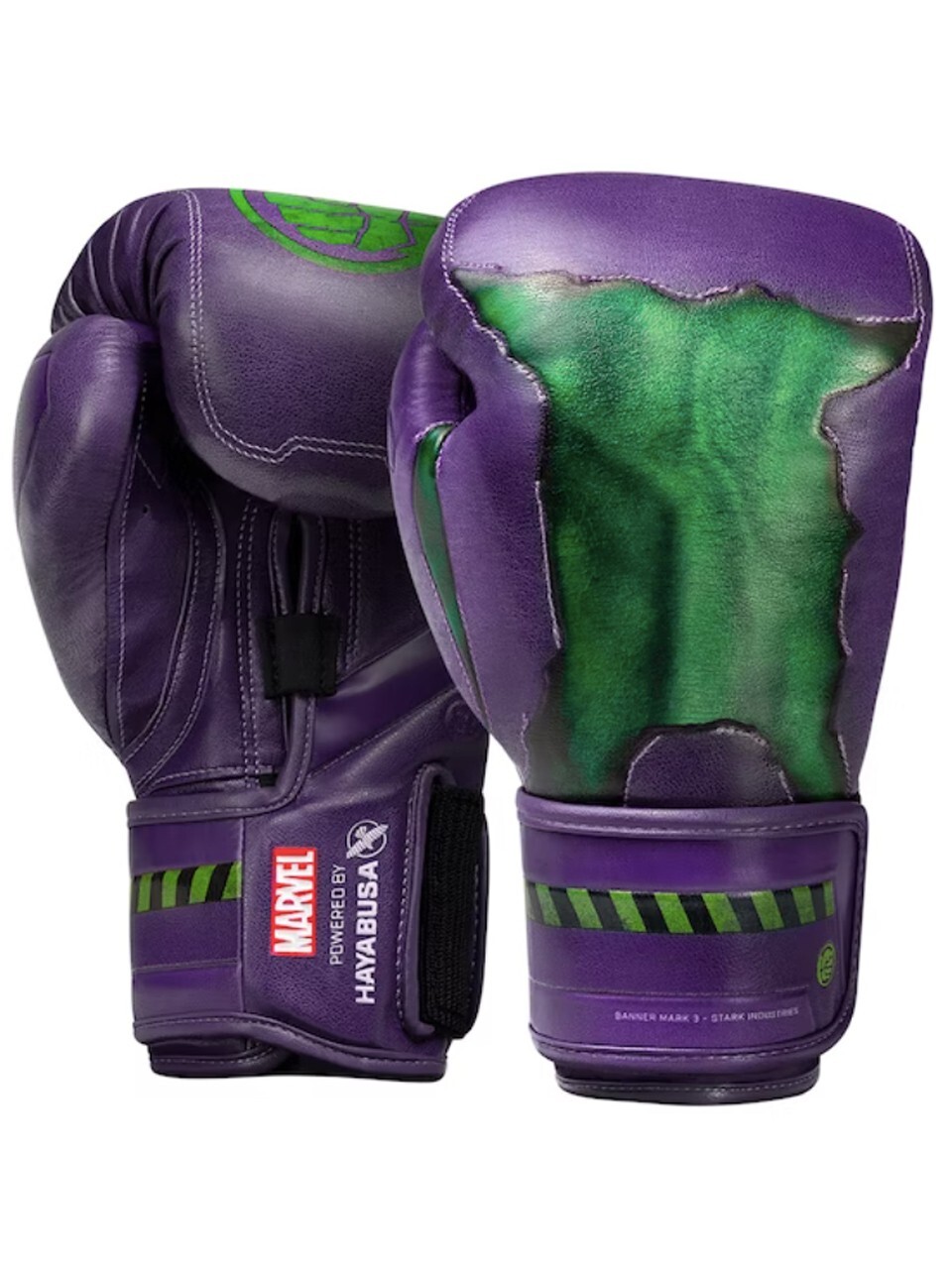 Hayabusa Marvel Hero Elite Boxing Gloves Hulk 12oz Avengers Brand New