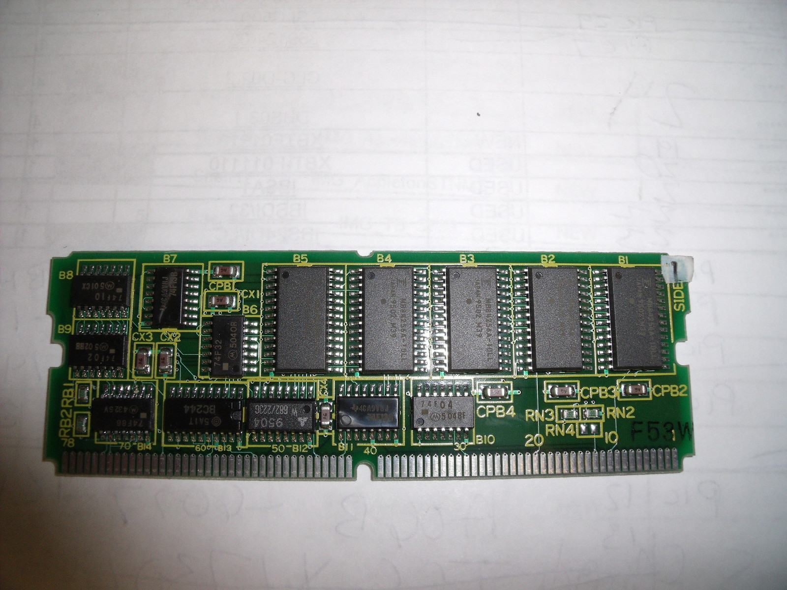Fanuc A20B-2900-0701/01A SRAM Memory Module A20B-2900-0701 A20B29000701