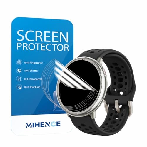 Screen Protector Compatible for Amazfit Active 2 Round Smartwatch, TPU HD