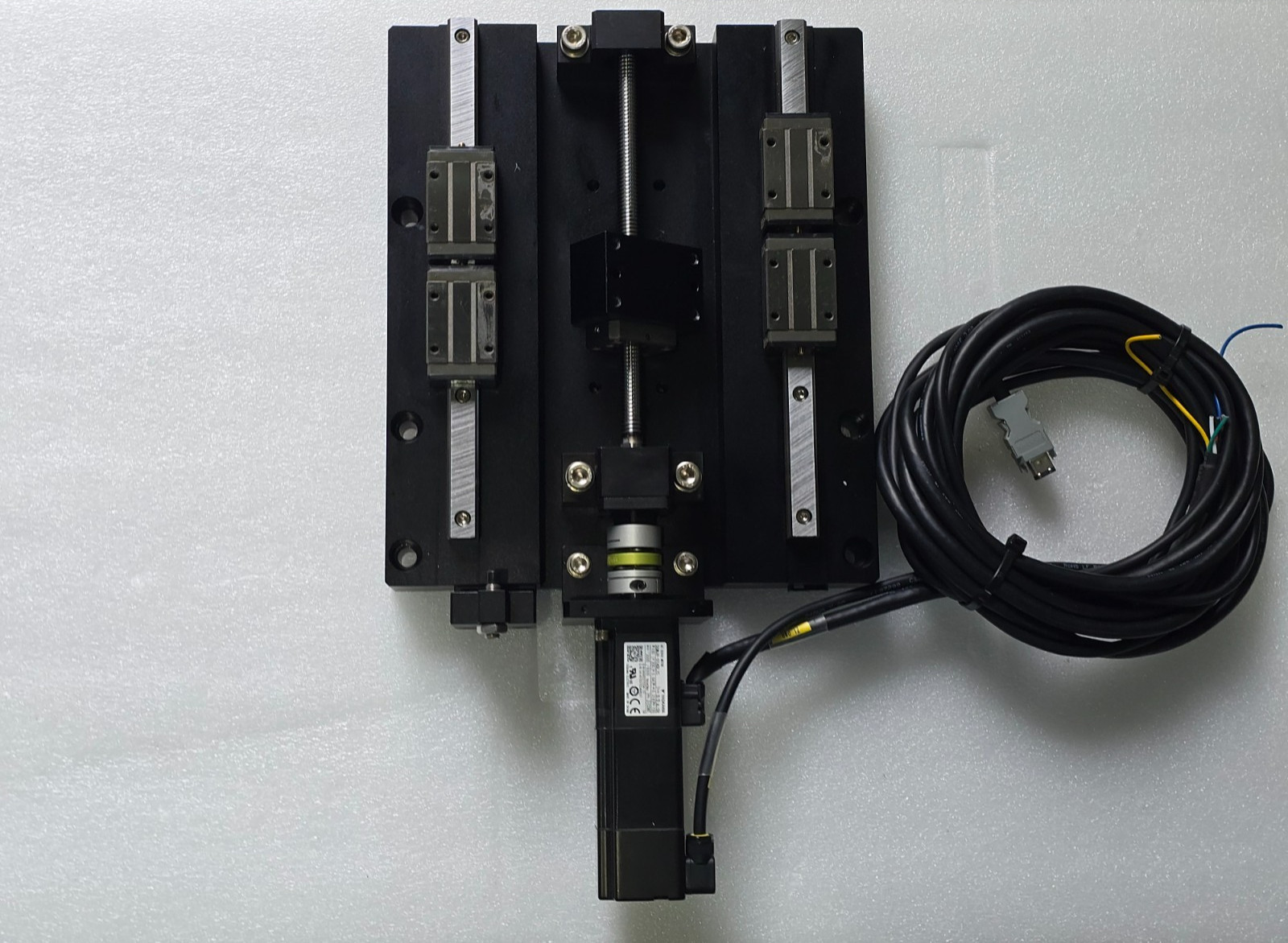 Electric X-axis precision stage part size 4300 * 2400 mm & YASKAWA SGMJV-01ADL2C