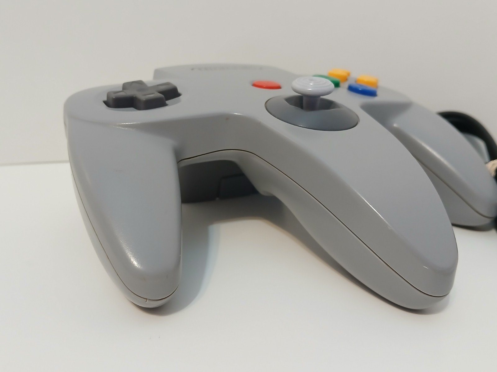 Nintendo 64 OEM Original Gray Controller + Controller Pak TESTED! N64