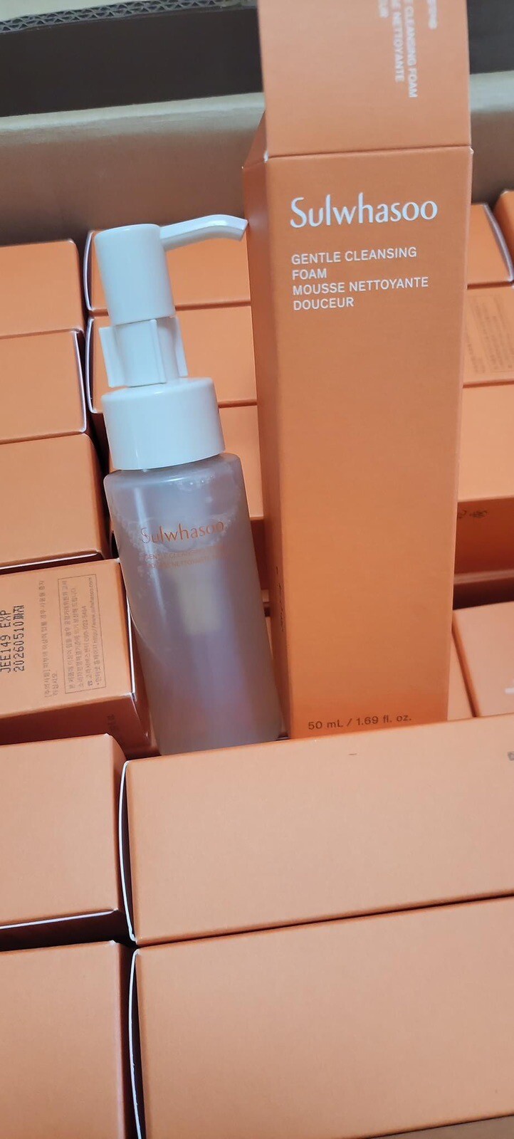 Sulwhasoo Gentle Cleansing Foam 50ml Sample Newist Version