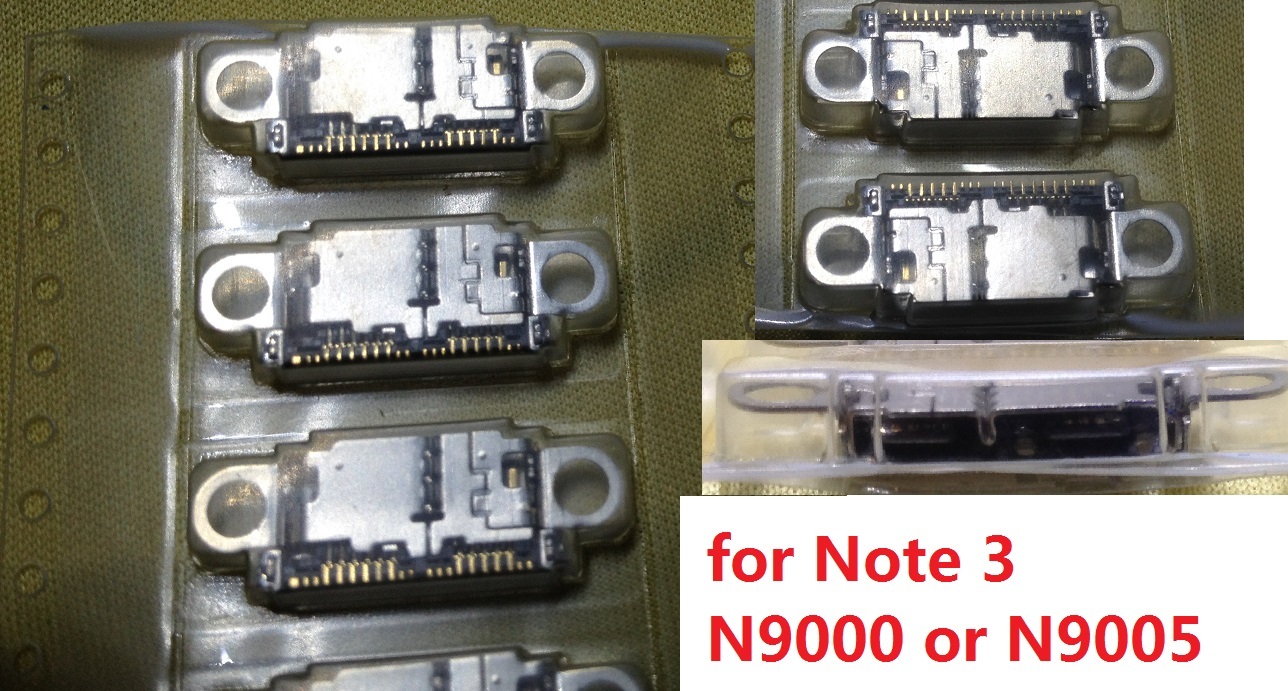 Quality Samsung Galaxy Note3 N9005 N9000 N9002 Charging Port USB Connector parts