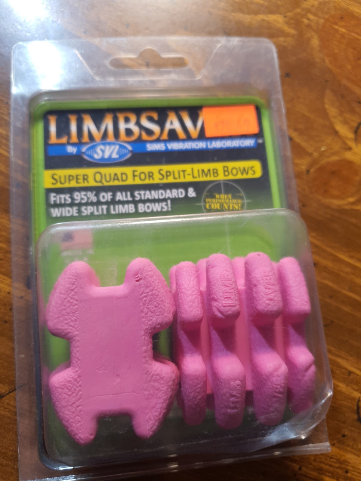 Limbsaver Super Quad Limb Dampeners Pink 2 pk.